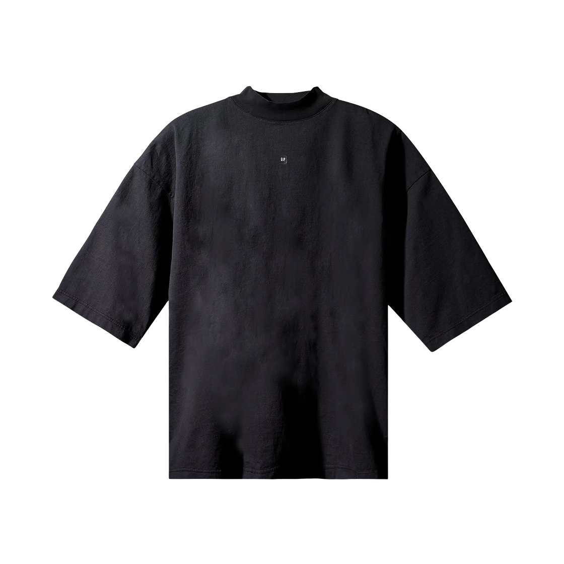 이지 갭 엔지니어드 바이 발렌시아가 로고 3/4 슬리브 티셔츠 블랙(Yeezy Gap Engineered By Balenciaga Logo 3/4 Sleeve T-Shirt Black)