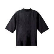 Yeezy Gap Engineered By Balenciaga Logo 3/4 Sleeve T-Shirt Black