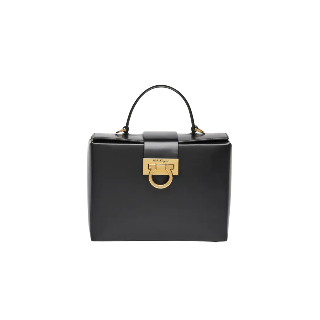 페라가모 트리폴리오 박스 미니백 블랙(Ferragamo Trifolio Box Mini Bag Black) - 1
