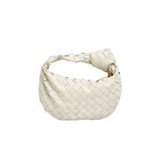 Bottega Veneta Mini Leather Jodie White