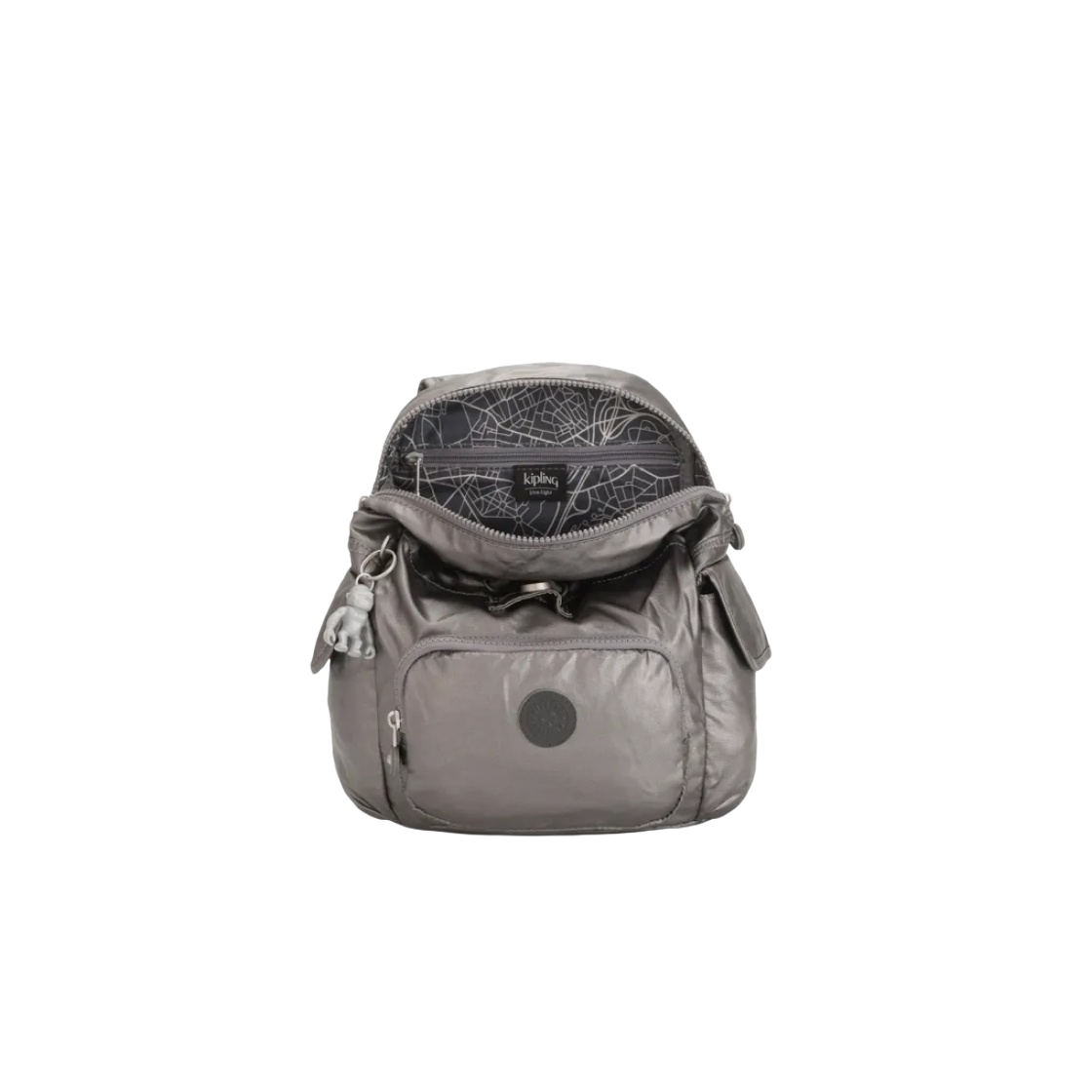 키플링 시티팩 미니 카본 메탈릭(Kipling City Pack Mini Carbon Metallic) - 2