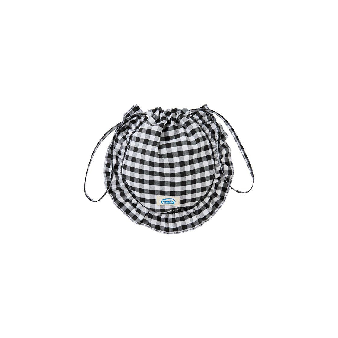 【EMIS】 CHECK STRING ECO BAG /追跡付 EMIS】 CHECK STRING ECO BAG /追跡付 (EMIS/トートバッグ