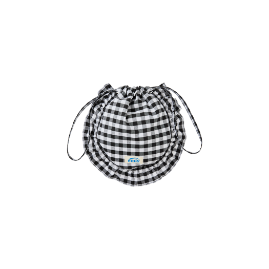 【EMIS】 CHECK STRING ECO BAG /追跡付 EMIS】 CHECK STRING ECO BAG /追跡付 (EMIS/トートバッグ