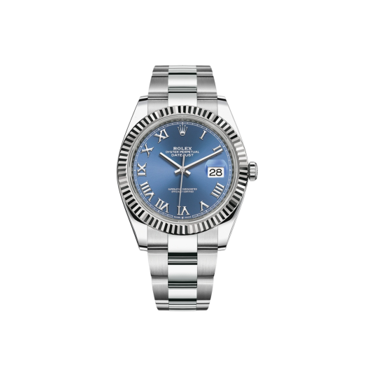 Rolex Datejust 41mm 126334 Azzuro Blue Roman Oyster