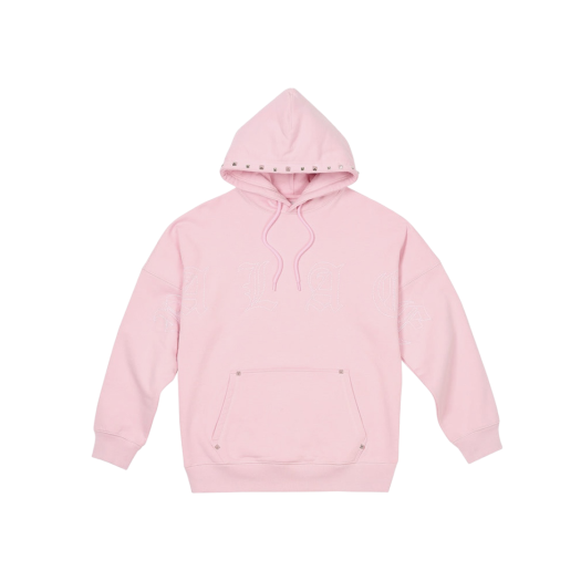 Palace Stud Hood Pink - 23SS