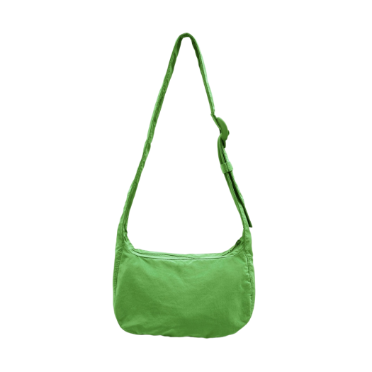 COS Nylon Crossbody Saddle Bag Green