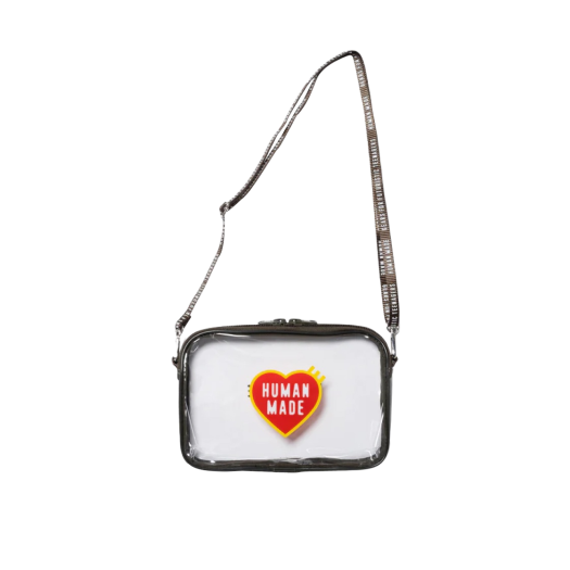 HM25GD058 Human Made PVC Pouch Medium Clear
