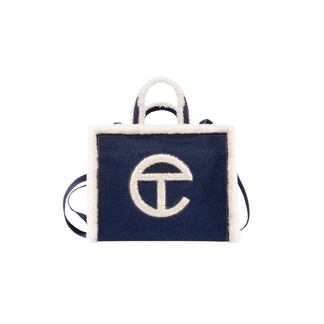 텔파 x 어그 미디움 쇼핑백 데님(Telfar x UGG Medium Shopping Bag Denim)