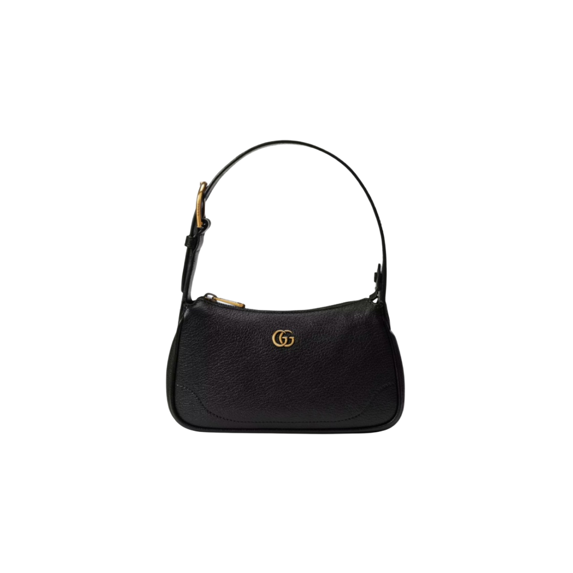 구찌 아프로디테 더블 G 미니 숄더백 블랙(Gucci Aphrodite Mini Shoulder Bag with Double G Black)