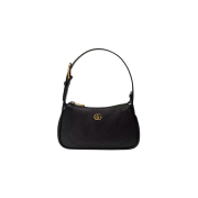 Gucci Aphrodite Mini Shoulder Bag with Double G Black