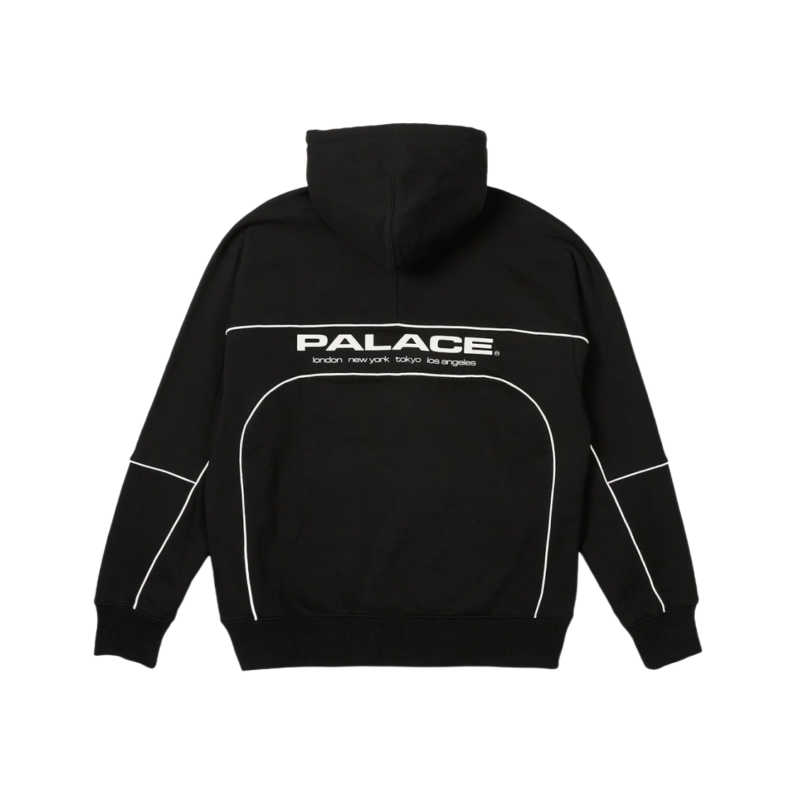- Palace Track Hood Black - 23FW - #2