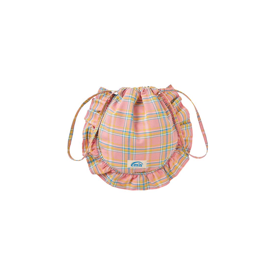 ★emis★CHECK STRING ECO BAG★送料・関税込★ ☆emis☆CHECK STRING ECO BAG☆送料・関税込☆ (EMIS/エコ