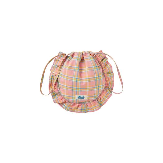 ★emis★CHECK STRING ECO BAG★送料・関税込★ ☆emis☆CHECK STRING ECO BAG☆送料・関税込☆ (EMIS/エコ
