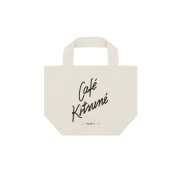 Maison Kitsune Cafe Kitsune Mini Tote Bag Latte