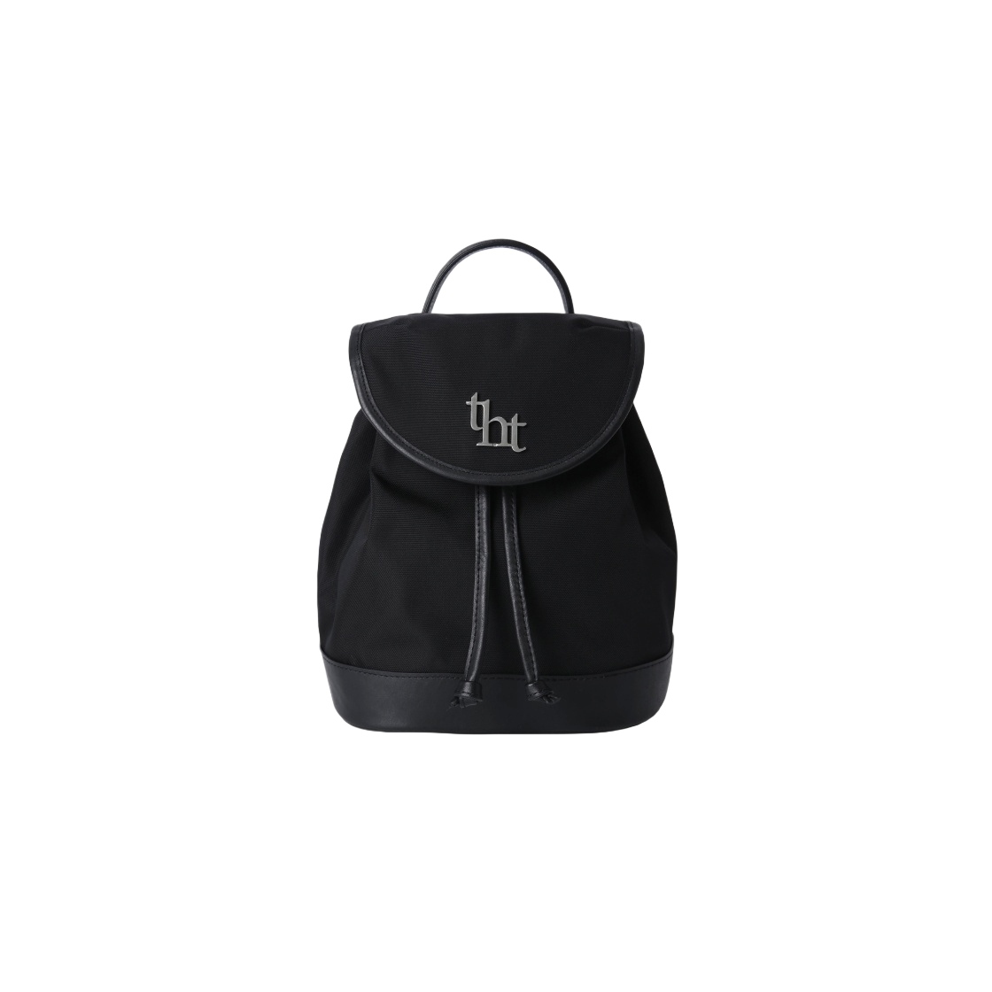 쓰리타임즈 아콘 백팩 블랙(Threetimes Acorn Backpack Black)
