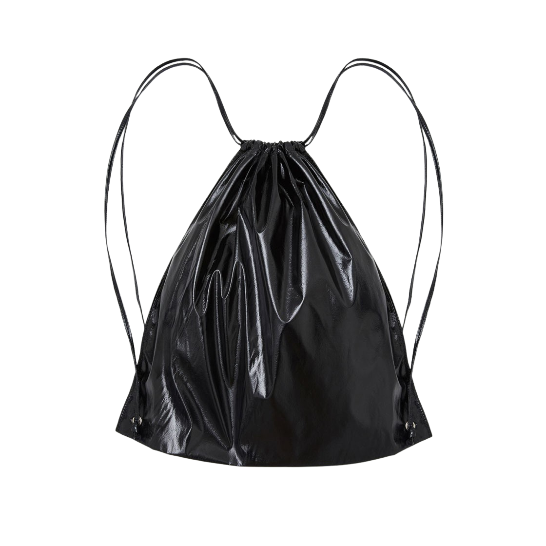 【Matin Kim】マーティンキム String Coating Backpack STRING COATING BACK PACK IN DARK SILVER – Matin Kim