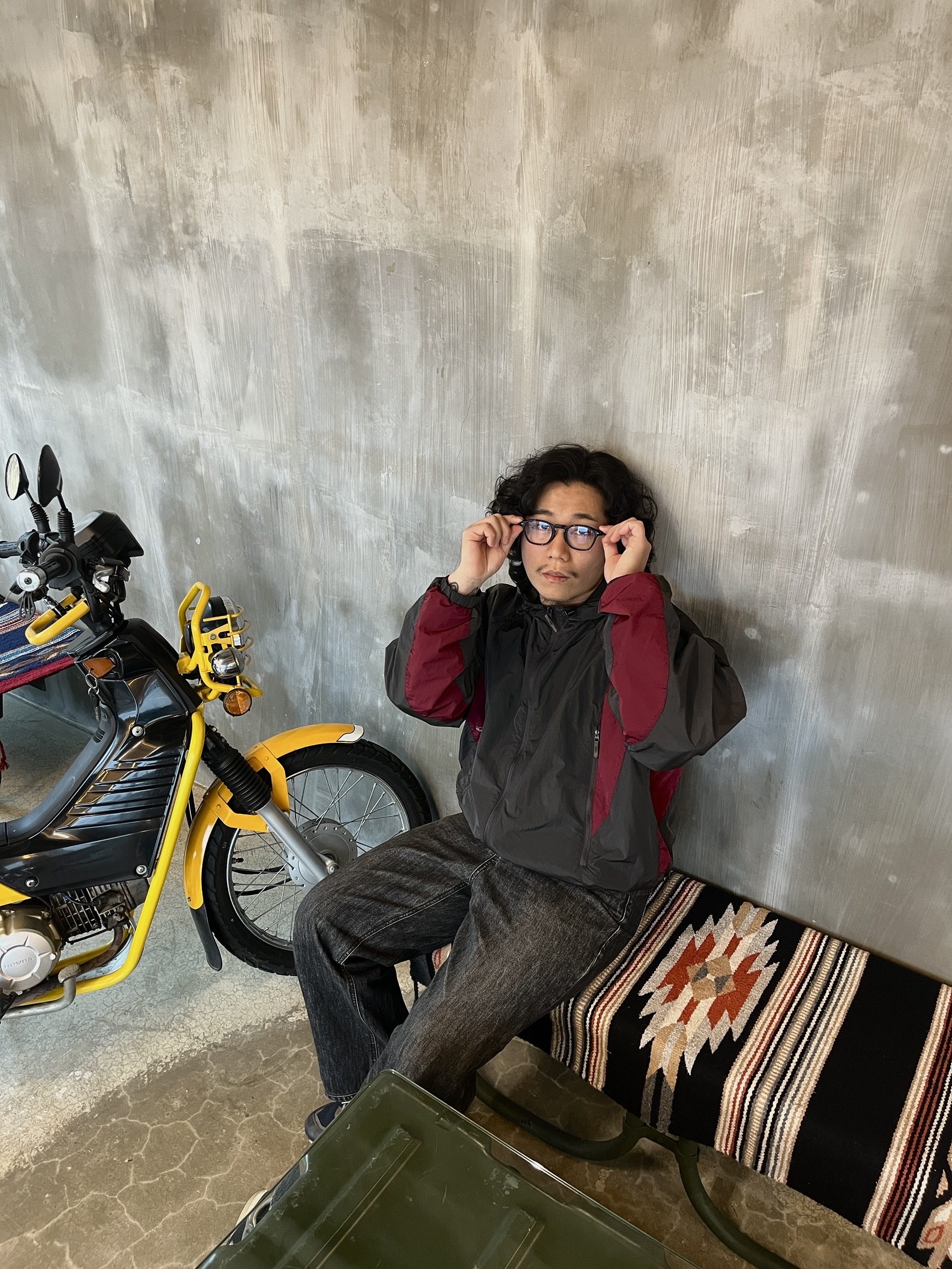 Wildthings Army Jacket Graphite 착용 스타일 - 4