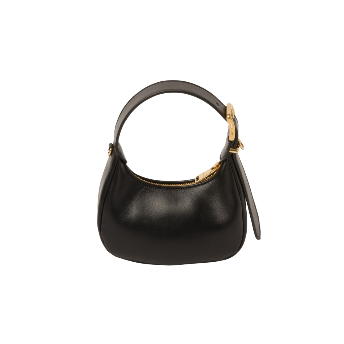 미우 미우 레더 호보백 블랙(Miu Miu Leather Hobo Bag Black) - 2