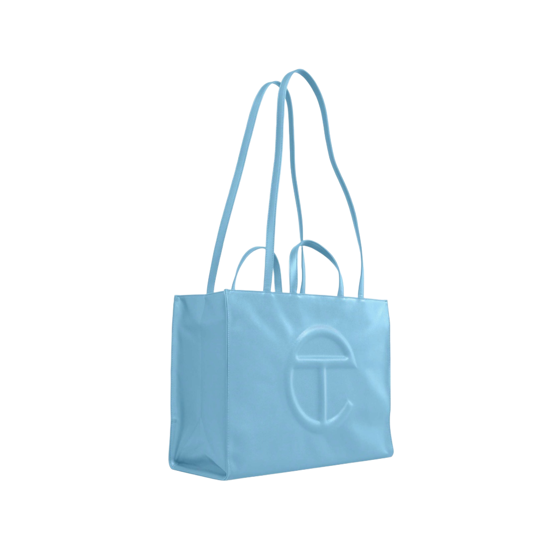 텔파 라지 쇼핑백 풀 블루(Telfar Large Shopping Bag Pool Blue) - 2