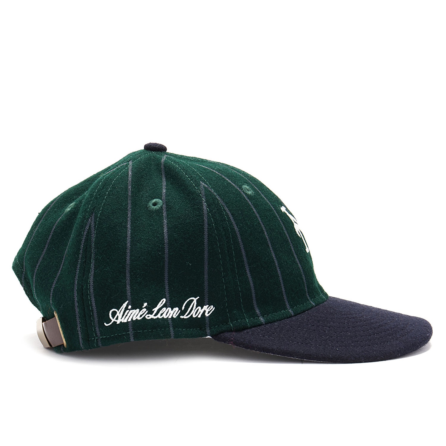 Aime Leon Dore x New Era Wool Mets Hat Green 착용 스타일