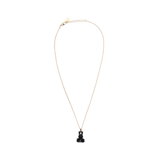 【Matin Kim】韓国人気★MATIN BLACK BUNNY NECKLACE Matin Kim】韓国人気☆MATIN BLACK BUNNY NECKLACE (Matin Kim