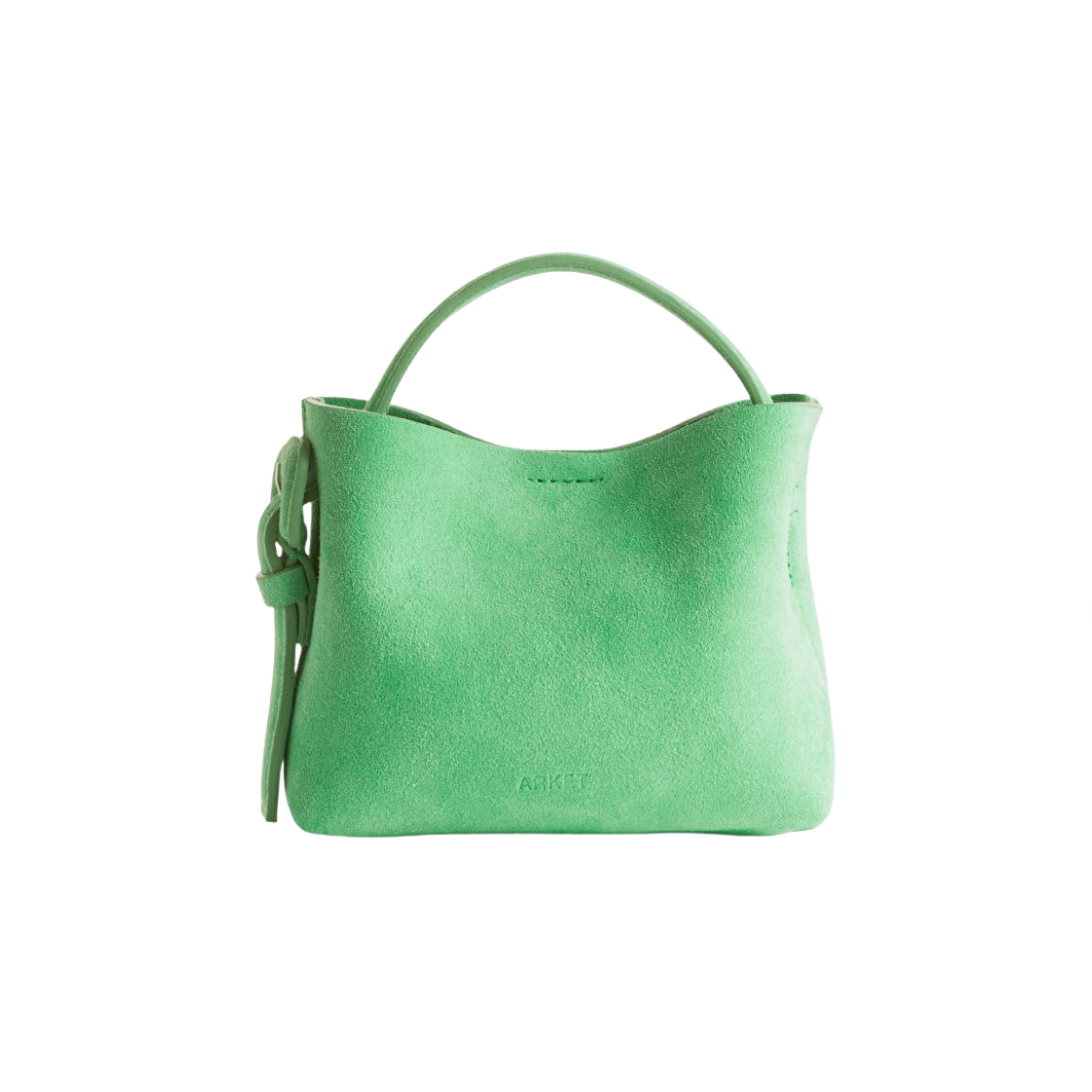 아르켓 스몰 스웨이드 크로스바디백 그린(Arket Small Suede Crossbody Bag Green)