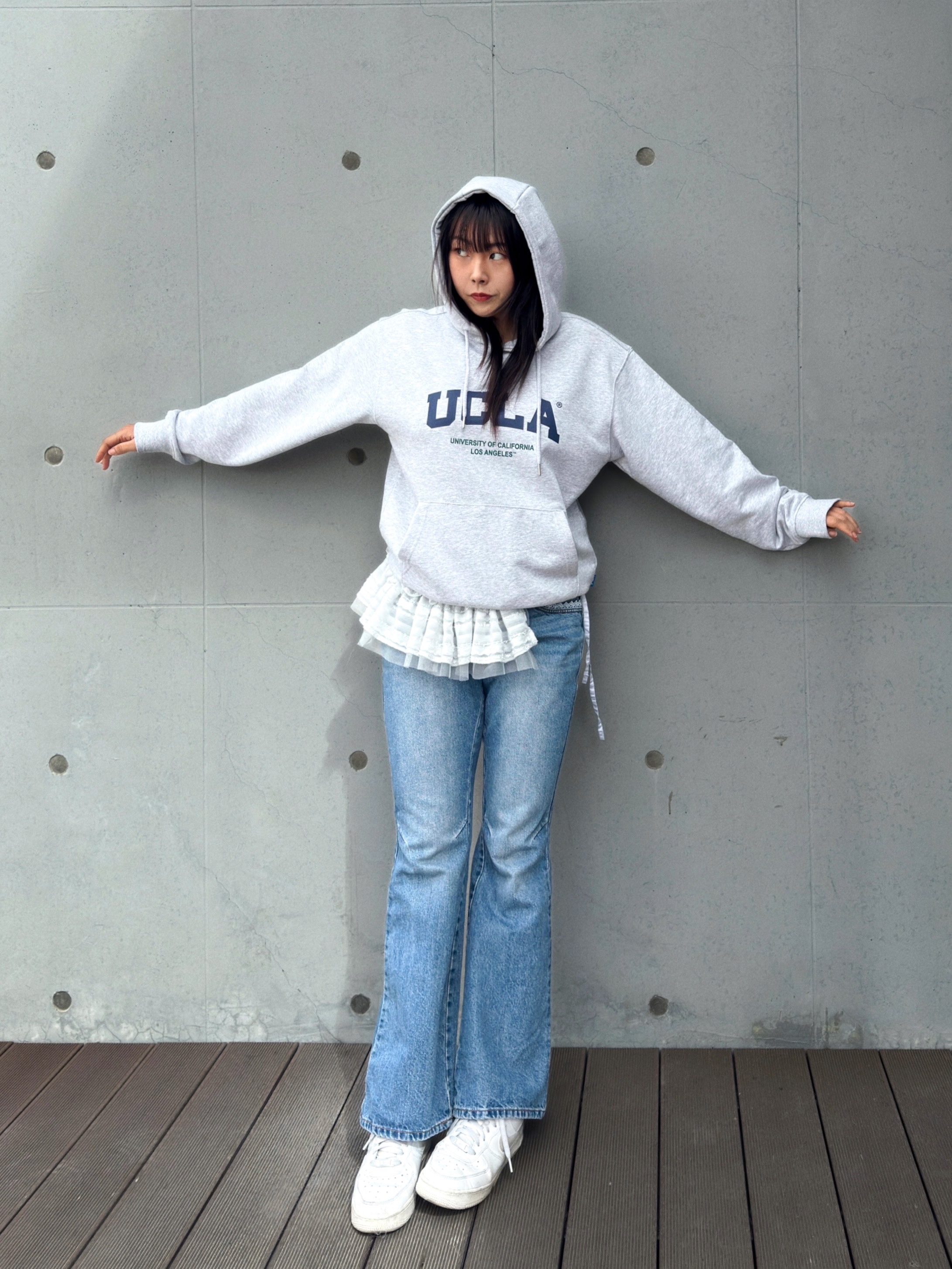Nike Air Force 1 '07 Low White 착용 스타일 - 2