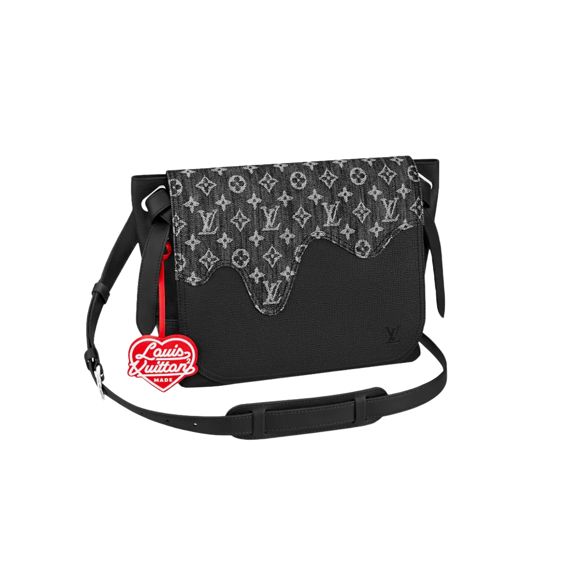 M45971 Louis Vuitton x Nigo Besace Tokyo Black Monogram Denim - 대표 이미지 #1