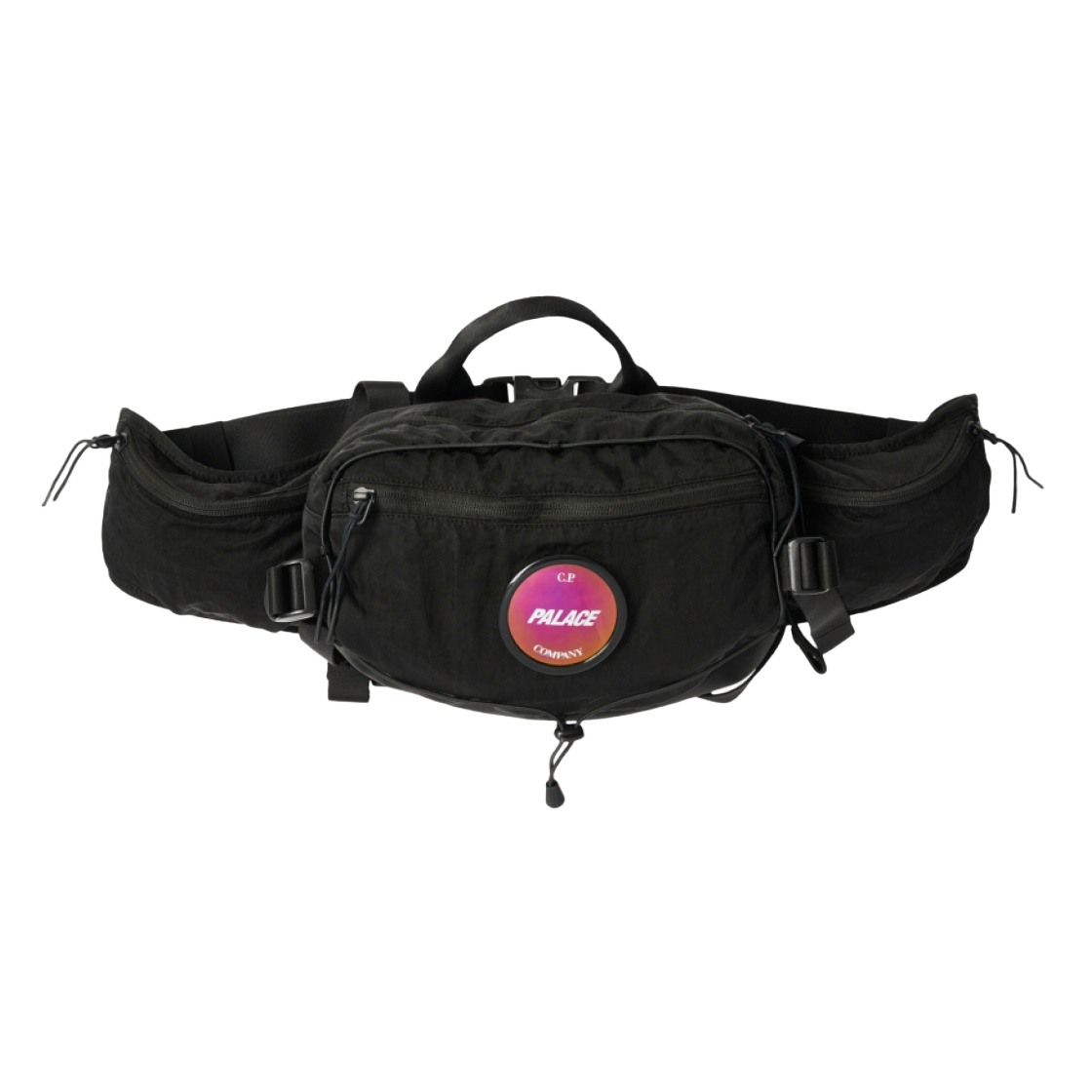 팔라스 x C.P. 컴퍼니 번백 D 링 버전 블랙 - 22FW | Palace | KREAM Palace x C.P. Company Bun Bag D-Ring Version Black - 22FW