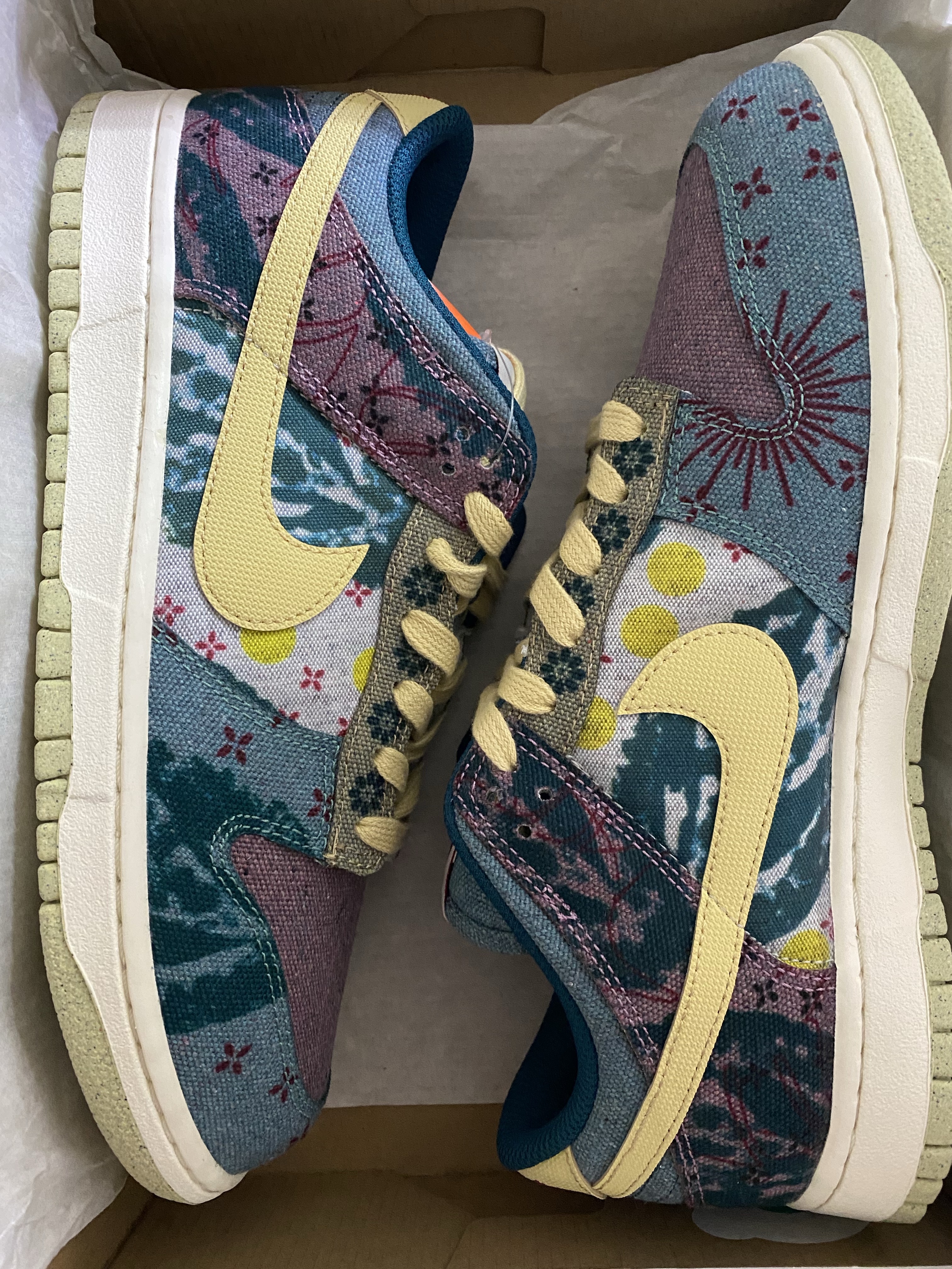 Nike Dunk Low SP Community Garden 착용 스타일