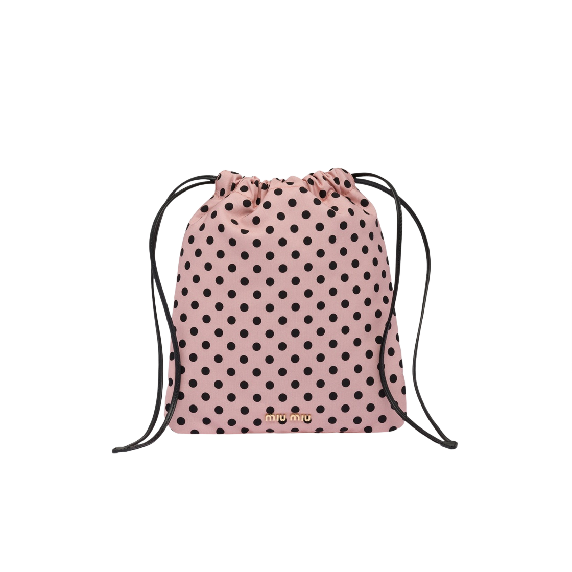 미우 미우 프린트 파유 백 젬 블랙(Miu Miu Print Faille Bag Gem Black) - 1