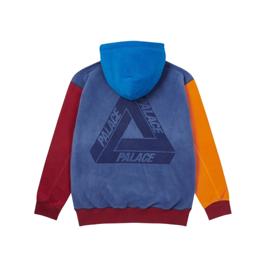 Palace Polartec Lazer Hood Multi Blue - 20FW