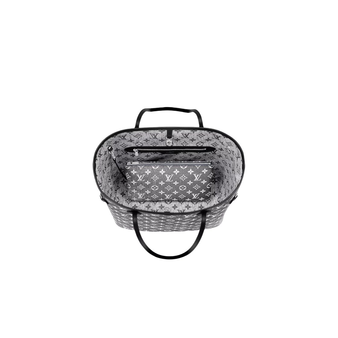 루이비통 네버풀 MM 데님 자카드 모노그램 그레이(Louis Vuitton Neverfull MM Denim Jacquard Monogram Grey) - 4