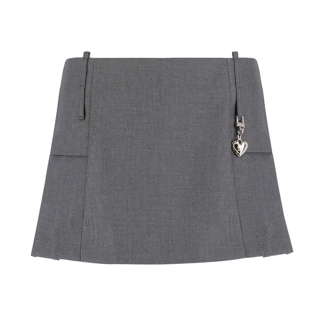 아쎄이 마이크로 미니 플리츠 스커트 그레이(Assay Micro Mini Pleated Skirt Grey)
