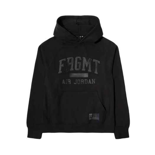 Jordan x Fragment Pullover Hoodie Black - Asia