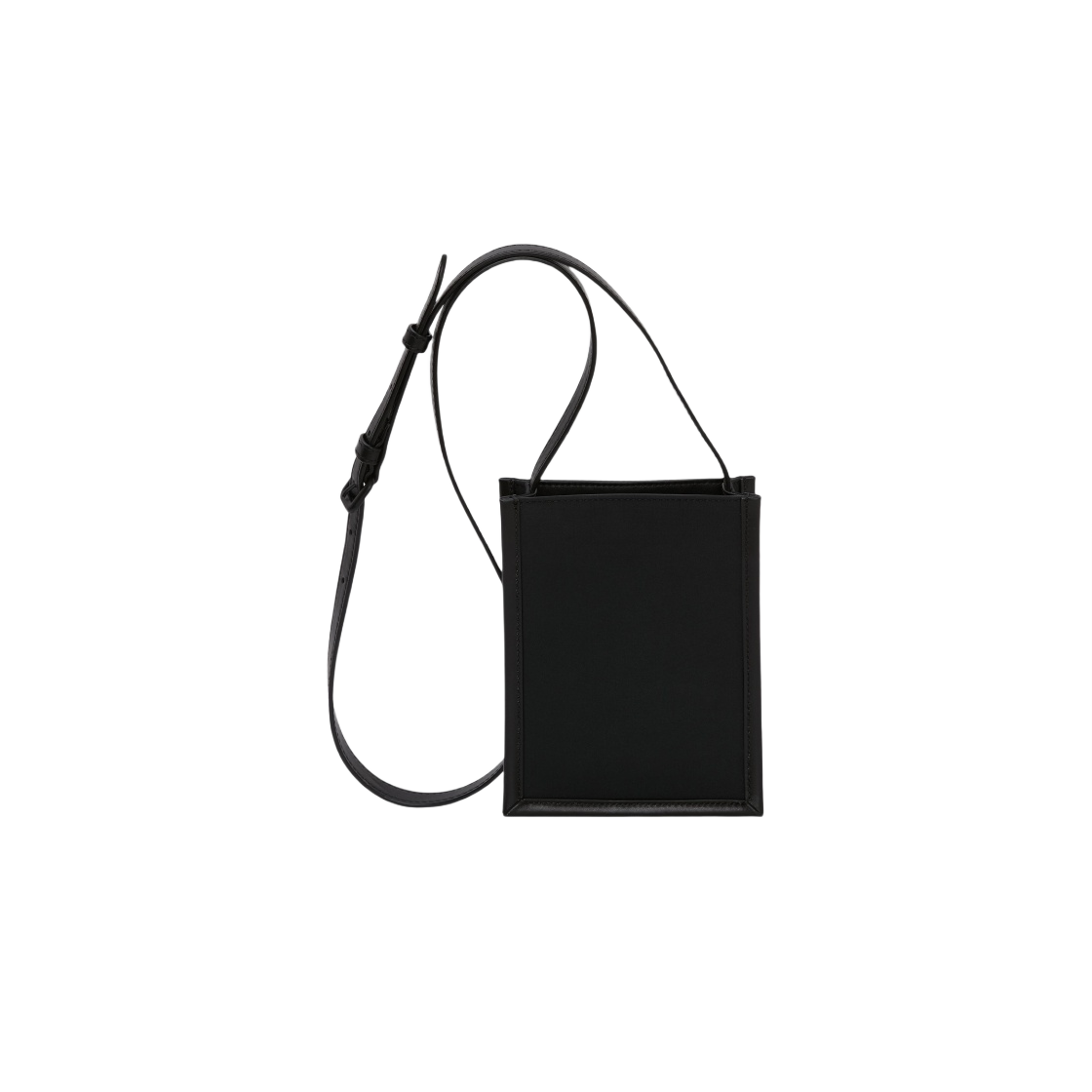 알렉산더 맥퀸 그래피티 엣지 노스/사우스 크로스바디백 블랙 오프 화이트(Alexander McQueen Graffiti Edge Mini Crossbody Bag Black Off White) - 2