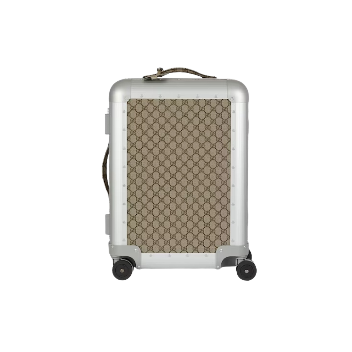 구찌 포터 캐빈 플러스 트롤리 GG 슈프림 캔버스 베이지 에보니(Gucci Porter Cabin Plus Trolley GG Supreme Canvas Beige Ebony) - 1