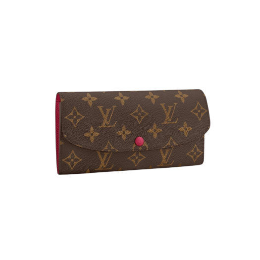 Louis Vuitton Emilie Wallet Monogram Fuchsia