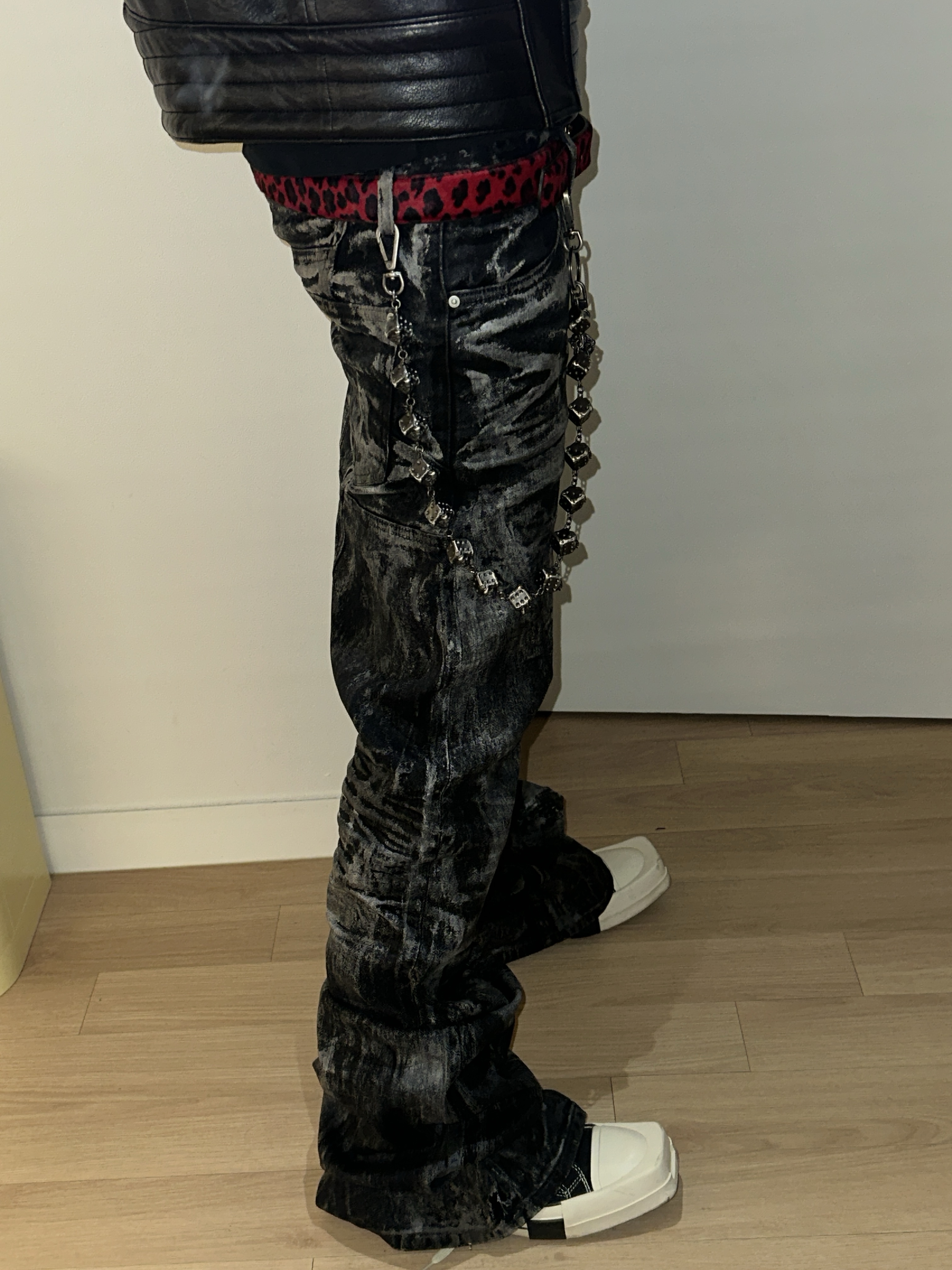 Converse x Drkshdw Turbodrk Chuck 70 Hi Black 착용 스타일 - 4