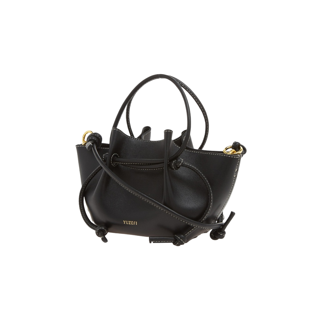 유제피 스몰 모찌 토트백 블랙(Yuzefi Small Mochi Tote Bag Black) - 2