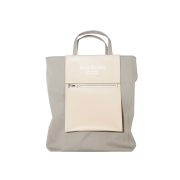 Acne Studios Baker Out Medium Tote Bag Grey Beige
