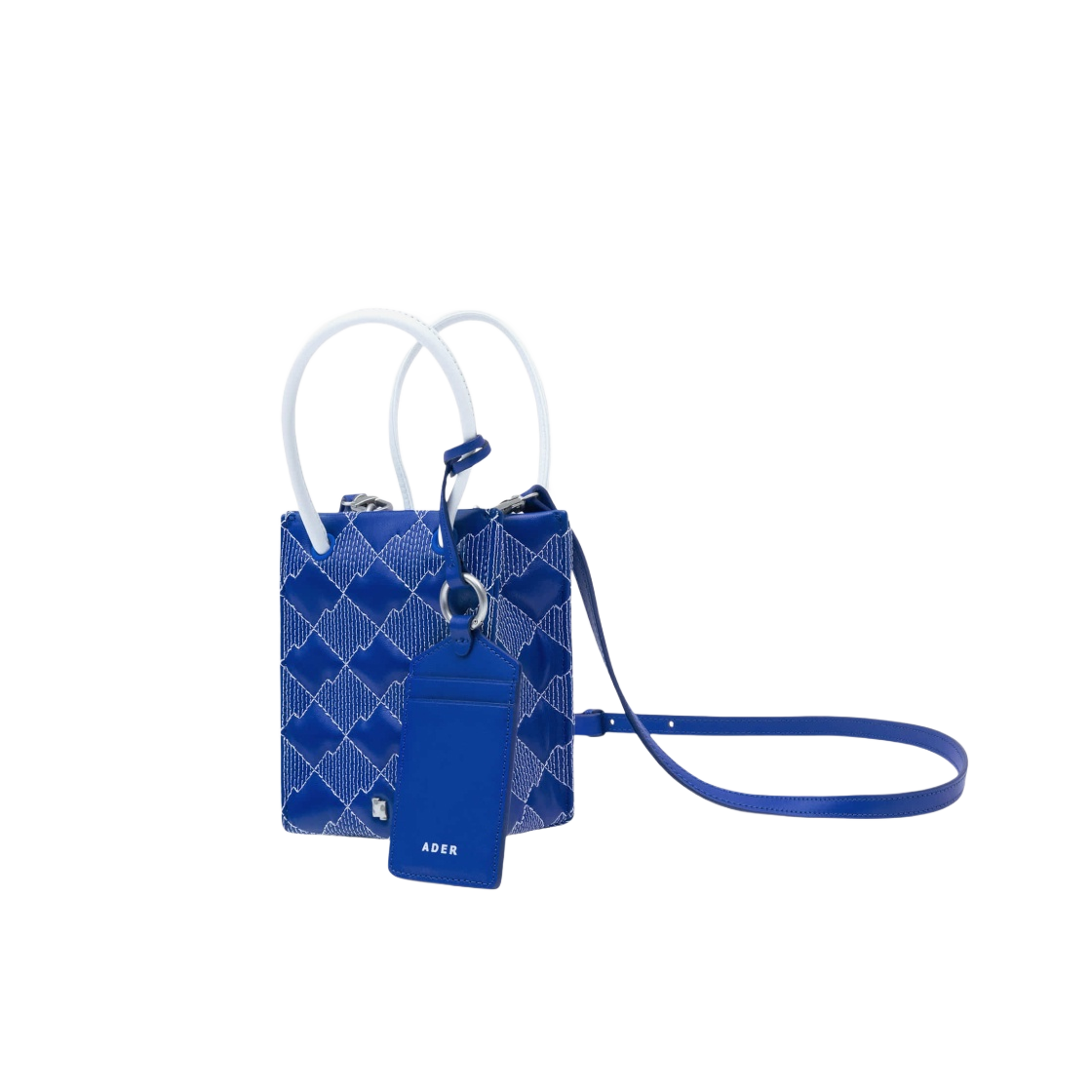 【ADERERROR】Small Tenit Shopper Bag Z-Blue 아더에러 스몰 테닛 쇼퍼백 Z-블루 | Ader Error | KREAM