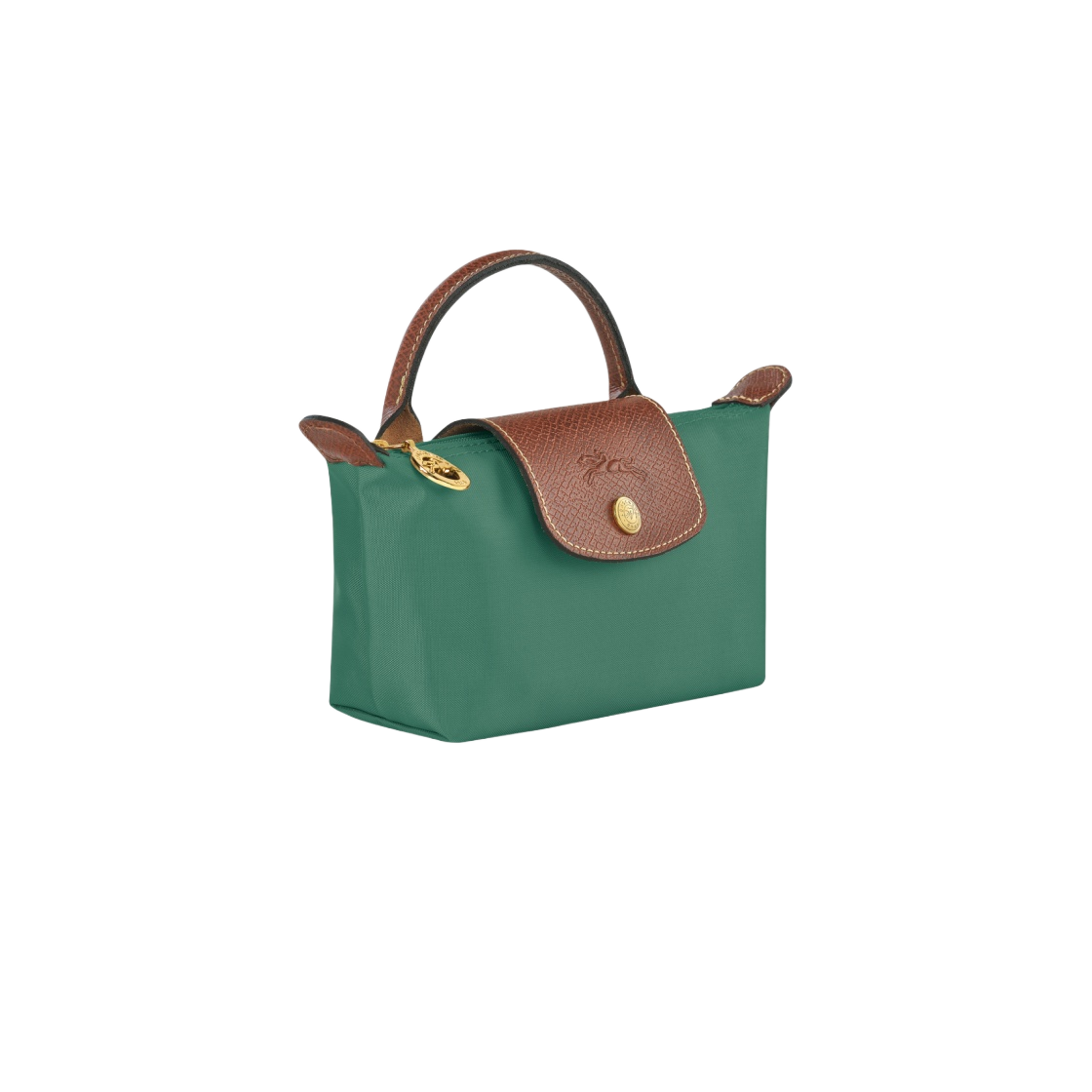 34175089P84 Longchamp Le Pliage Original Handle Pouch Sage - #2