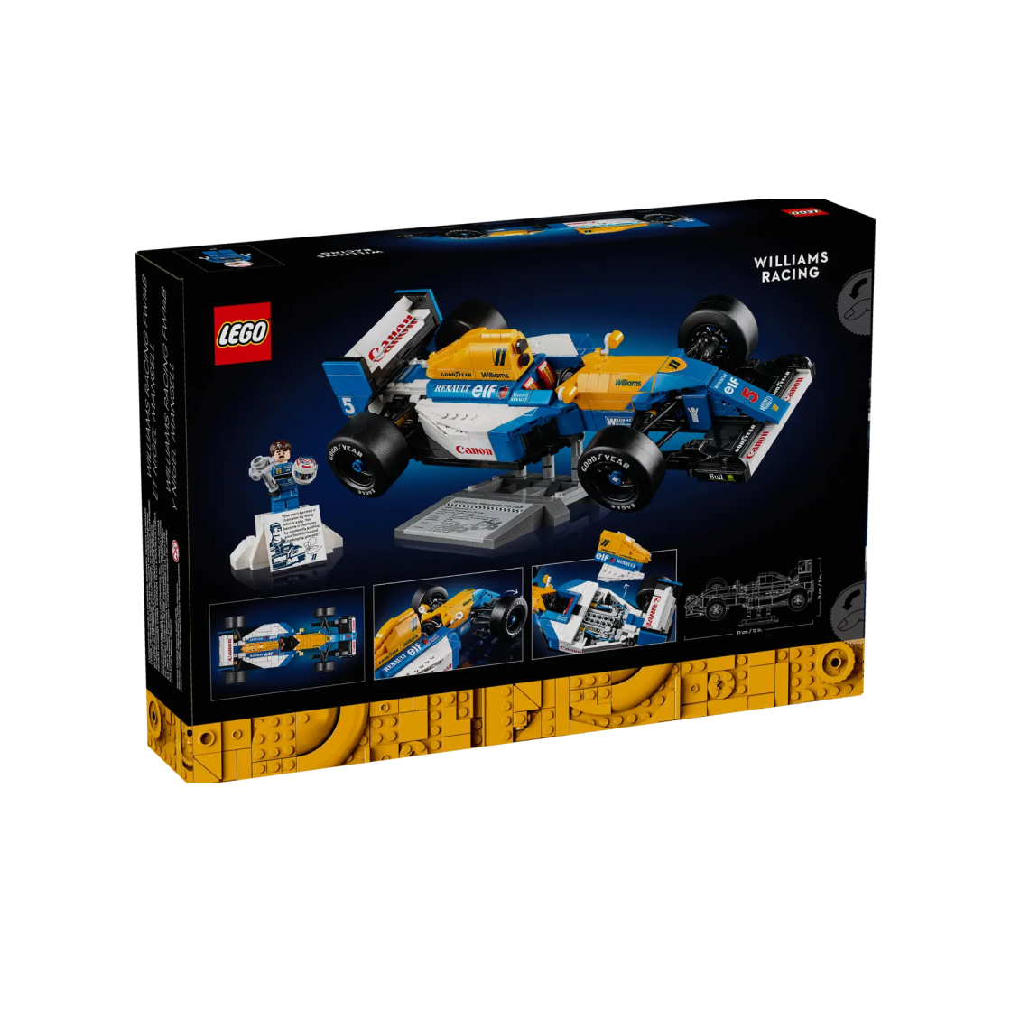레고 아이콘 윌리엄스 레이싱 FW14B & 나이젤 만셀(Lego Icons Williams Racing FW14B & Nigel Mansell) - 2