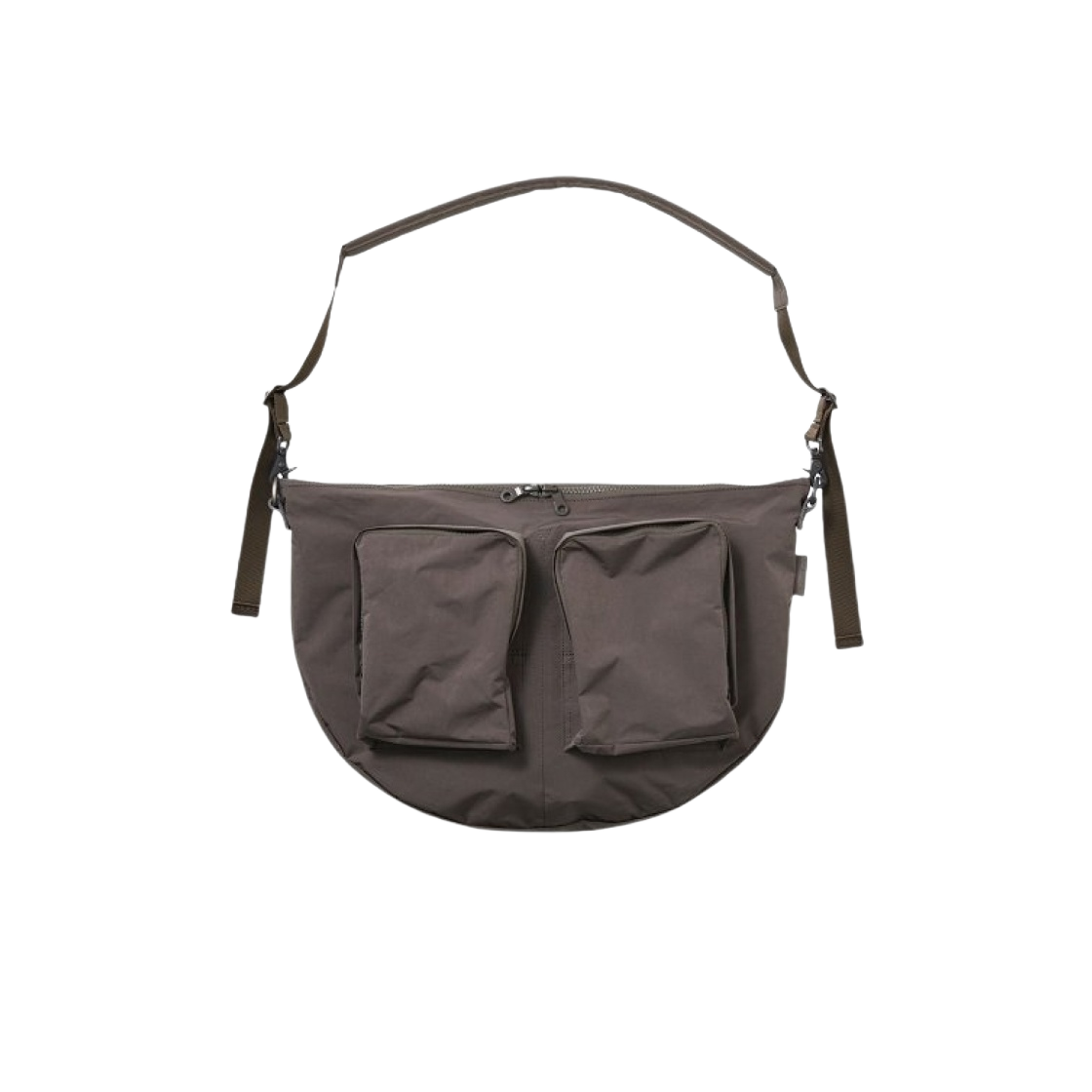 아미아칼바 스플릿 얀 바디백 그레이(Amiacalva Split Yarn Body Bag Gray)