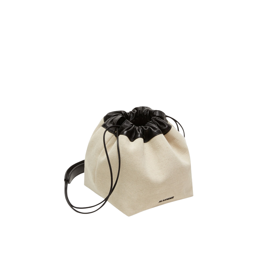 질 샌더 스몰 드로우스트링 크로스바디백 블랙(Jil Sander Small Drawstring Crossbody Bag Black) - 2