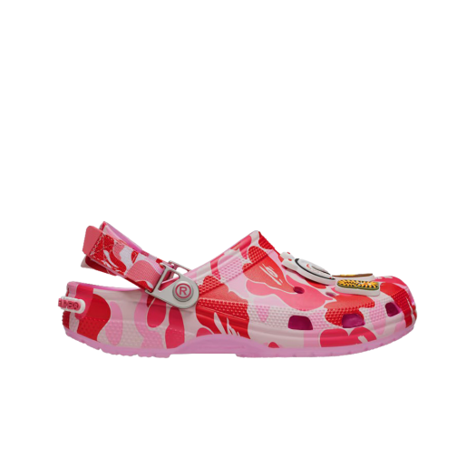 - Crocs x BAPE Classic Clog Carnation