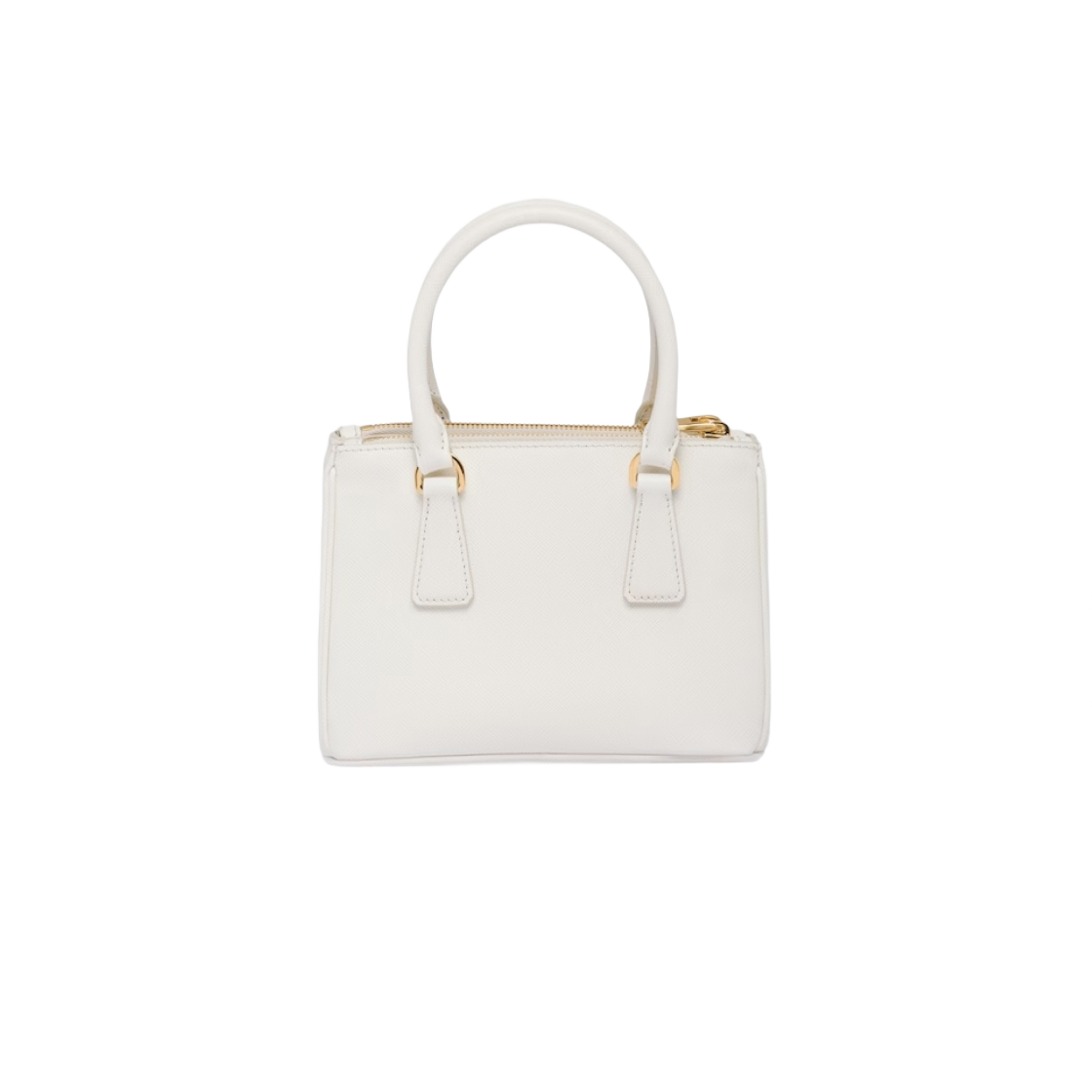 프라다 갤러리아 사피아노 레더 미니백 화이트(Prada Galleria Saffiano Leather Mini Bag White) - 2