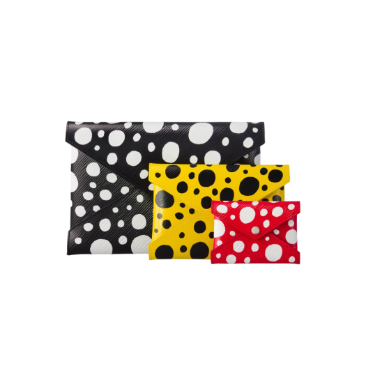 Louis Vuitton x YK Kirigami Pochette Black Yellow Red