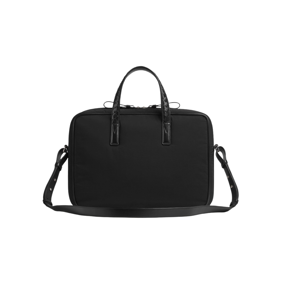 795736VCQGF8803 Bottega Veneta Crossroad Briefcase Black - #3